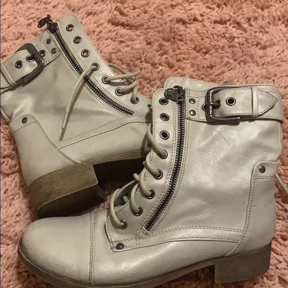 G BY GUESS Combat Boots!